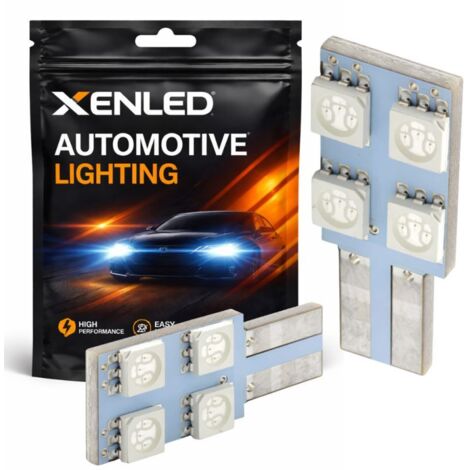 AMPOULE 4 LEDs SMD Bleu - T10 W5W - ONESIDE 12V