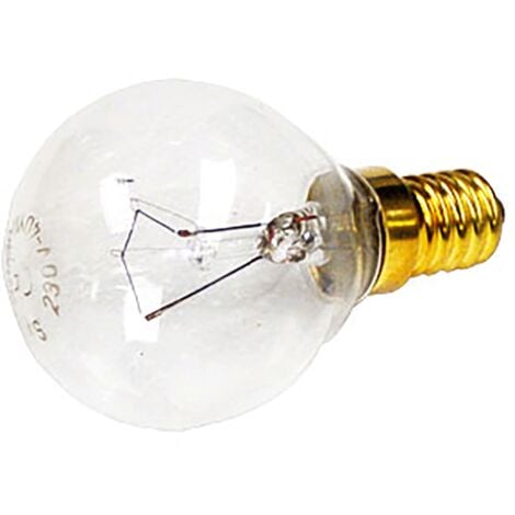 Ampoule à visser de four 40W, E14, 230-240V Wpro LFO136