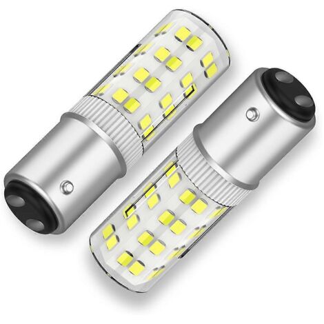 Ampoule à baïonnette BA15DLED 120 V à double contact B