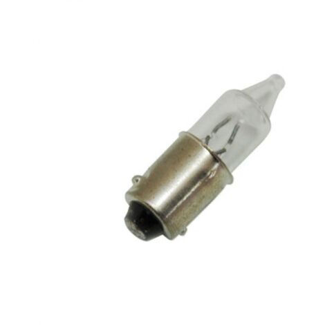 Ampoule à baïonnette blanche BA9s 12V 23W Tun'R pour moto scooter