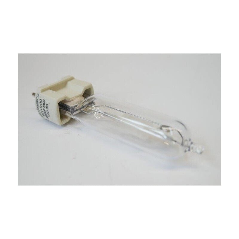 Ampoule à decharge iodure metallique 70W ceramique clair culot G12 3000K Ø 18x90mm DURA LAMP