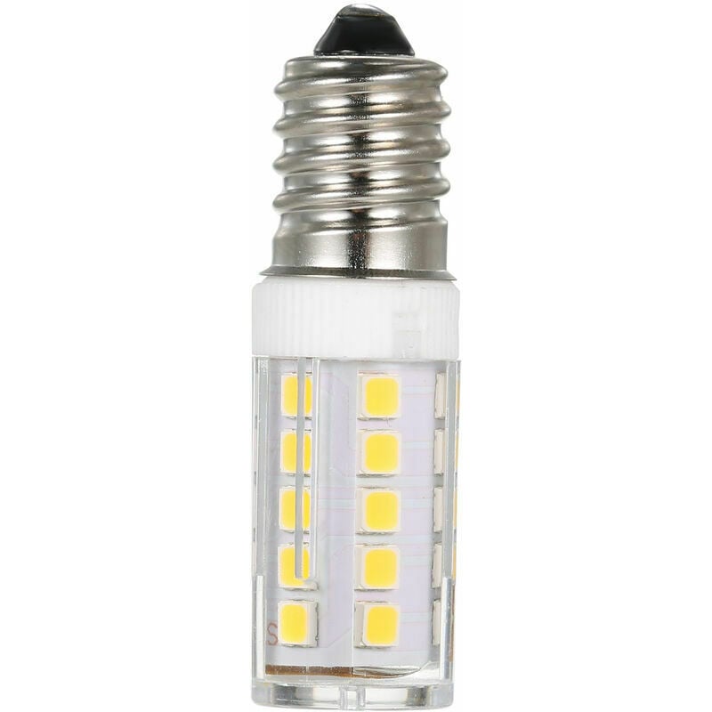 Linghhang - Ampoule à del E14 à petit culot pour micro-ondes, fumeur, économie d'énergie, mini lampe de réfrigérateur, lumière chaude 3000K