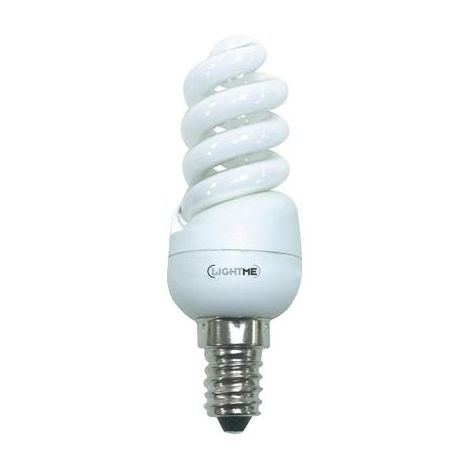 AMPOULE À ÉCONOMIE D'ÉNERGIE LIGHTME E14 9 W FORME SPIRALÉE 1 PC(S) LM85000
