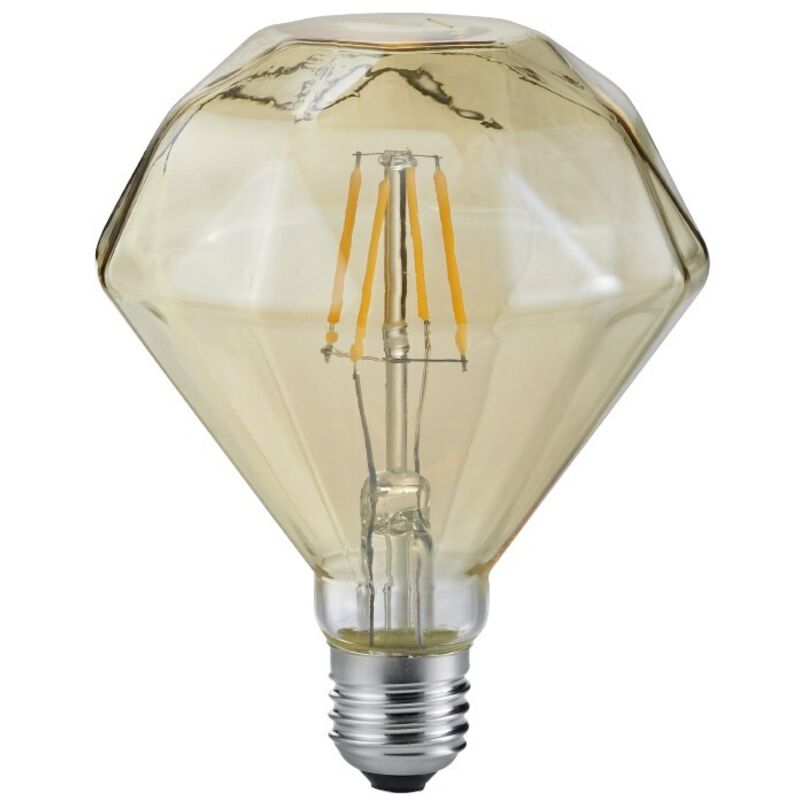 Ampoule, Ampoule E27 led Diamant en Verre Trio