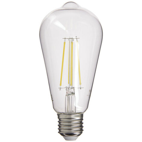 Xanlite - Ampoule à filament LED Edison, culot E27, 8W cons. (75W eq.), 1055 lumens, lumière blanc neutre - RFE1055STCW