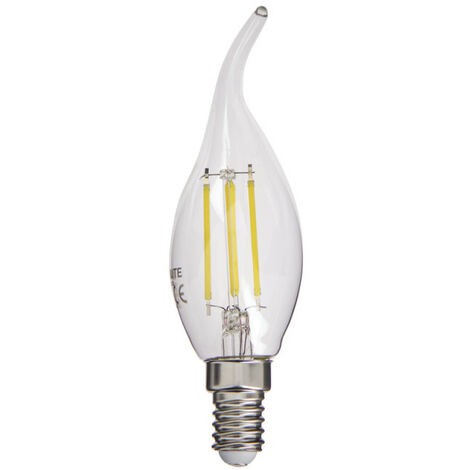Ampoule LED 4W Dimmable Flamme Coup de vent Satinée E14 - Girard Sudron