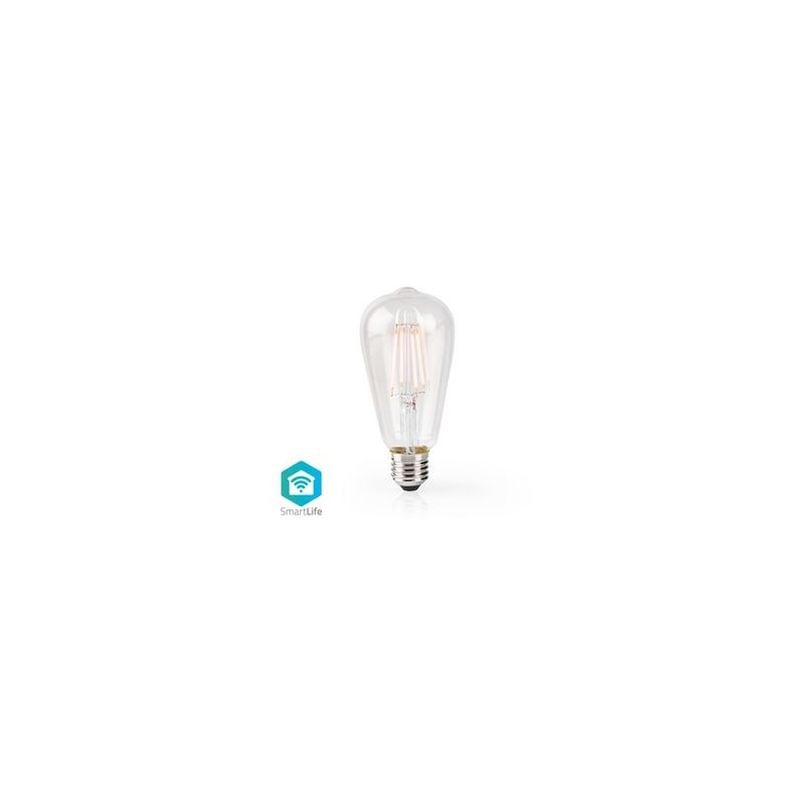 Ampoule à filament led intelligente wi-fi E27 ST64 5 w 500 lm Nedis