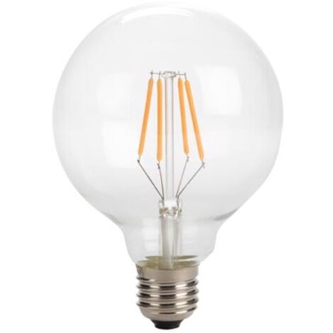 Ampoule à Filament Led - Style Rétro - G95 - 4 W - E27 - Blanc Chaud Intense