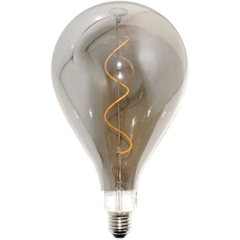 AMPOULE À FILAMENT LED VINTAGE RÉTRO FUMÉE E27 4 W LUMIÈRE CHAUDE 2 200 K