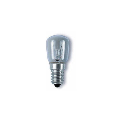 Ampoule à incandescence E14 10W 24V 118833 – Forme poirette claire 22x48mm – Éclairage décoratif pour basse tension