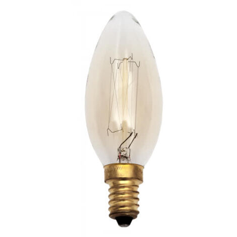 ampoule à incandescence vintage 25w e14 35dx96 warm