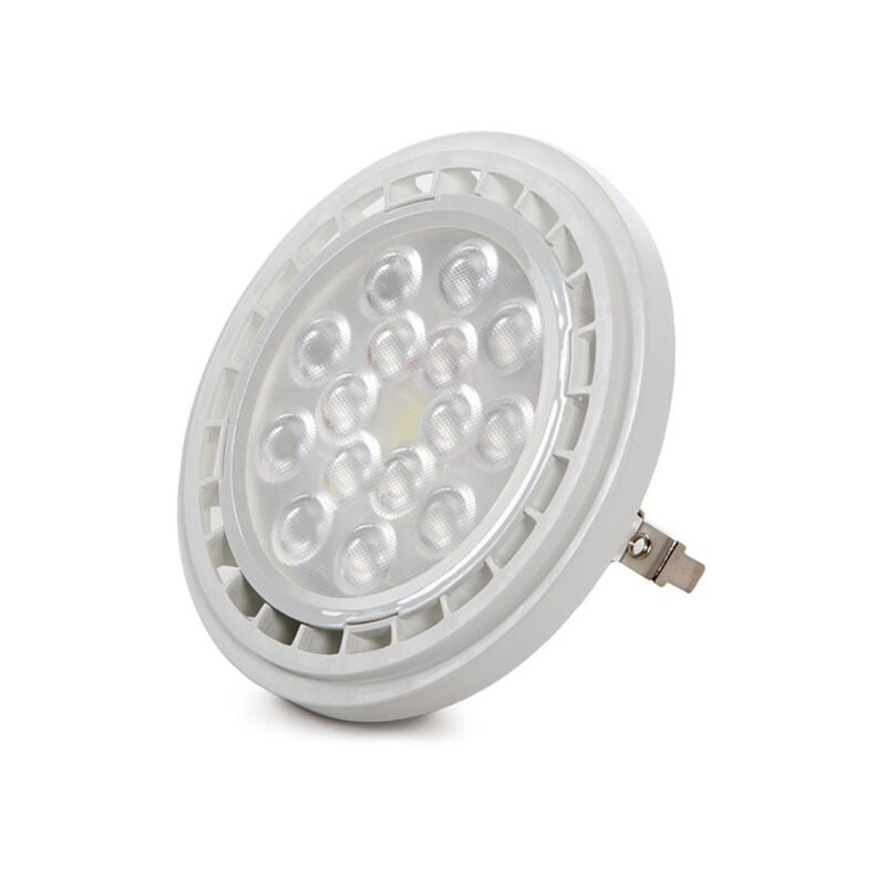 Ampoule LED AR111 12W 1123Lm 3000ºK G53 40.000H [HO-2835AR111-12W-WW] - Blanc Chaud