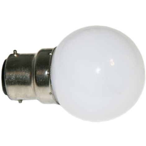 ampoule à led - b22 - 0.62w - blanc - 230 volts - festilight 65682-0pc