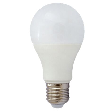 ampoule à led cob - vision-el - e27 - 10w - 3000k - g65 bulb - dépolie - blister