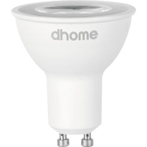 Ampoule à Led Gu10 2700k 345lm 5 Watts équivalent 50w - Dhome