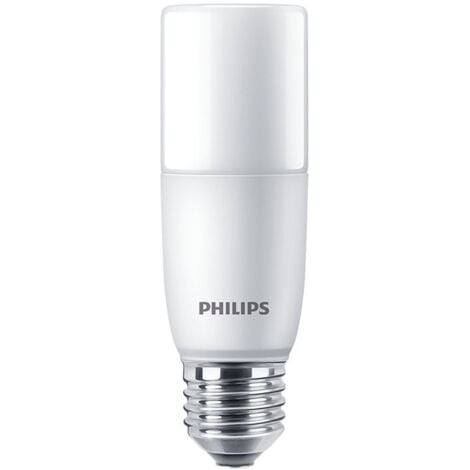 SIGNIFY Ampoule LED E27 T38 9,5W Dépolie Philips CorePro - 240 ° - Blanc chaud - 3000K