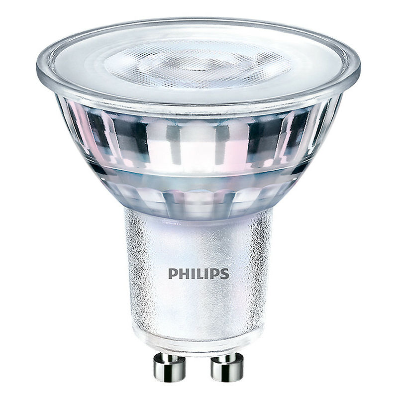 Philips - lampe led corepro ledspot gu10 4 w 270 lm 4000i gradable