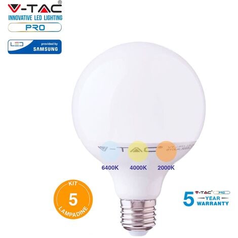 V-TAC PRO VT-238 Ampoule LED puce PAR38 Samsung SMD 12.8W E27 blanc froid  6500K - SKU 21152