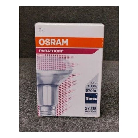 Ampoule LED 9.1W E27 OSRAM - PARATHOM - Blanc Chaud