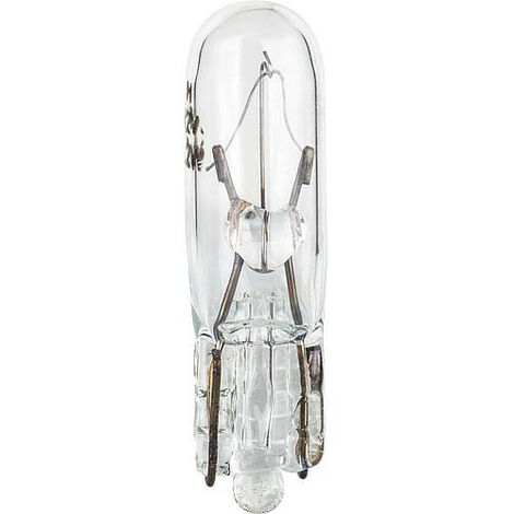 Ampoule a socle de verre 12V, 1,2W, emballage : 10 pieces