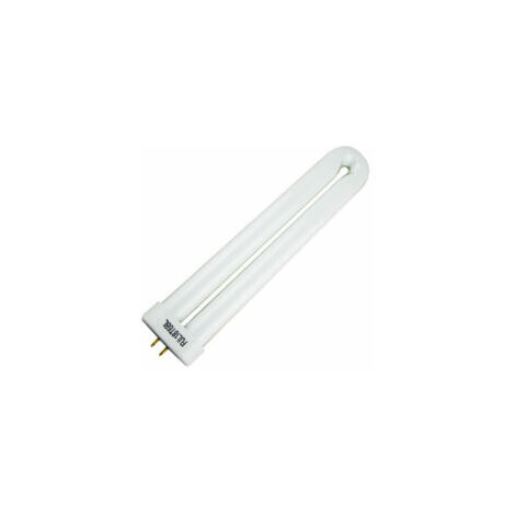Ampoule anti-insectes 131061 – 18W – Forme U – Longueur 218mm – Diamètre 20mm – Lumière bleutée UV pour éloigner les insectes