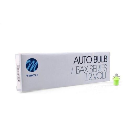 Ampoule B8.5d 2w Culot Noir 12v BOITE De 10