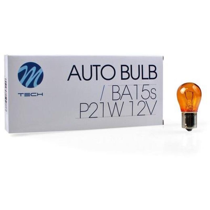 Ampoule Ba15s Py21w 12v 21w Orange S25 -BOITE De 10-