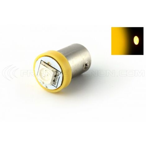 Ampoule Baïonnette BA9S 44 47 6,3V 1SMD JAUNE