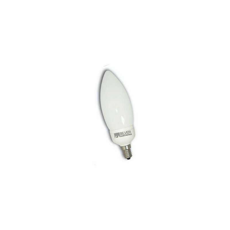 Silver Electronics - Ampoule basse consommation vela 9W. E27 Chaleur