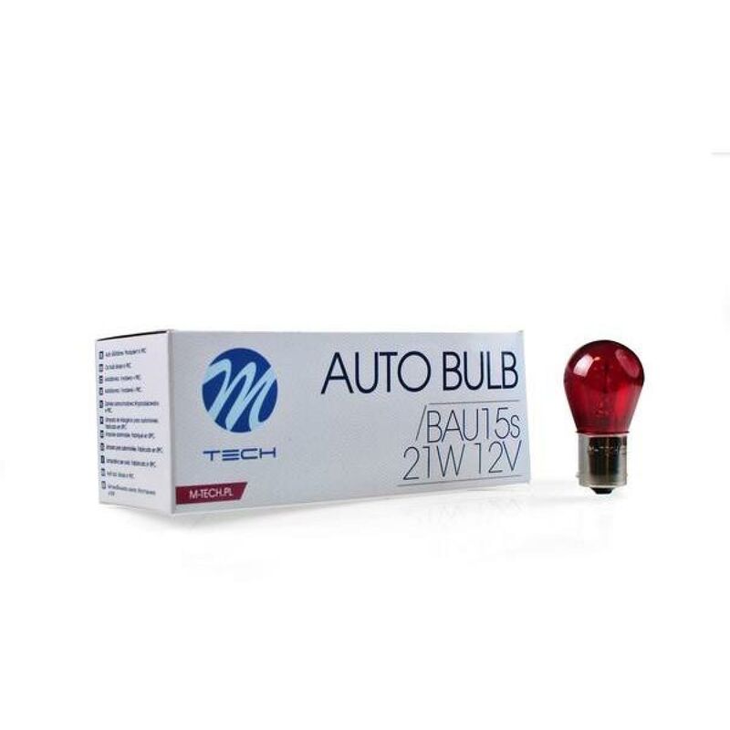 Adnauto - Ampoule Bau15s 21w 12v Rouge boite De 10 - Rouge