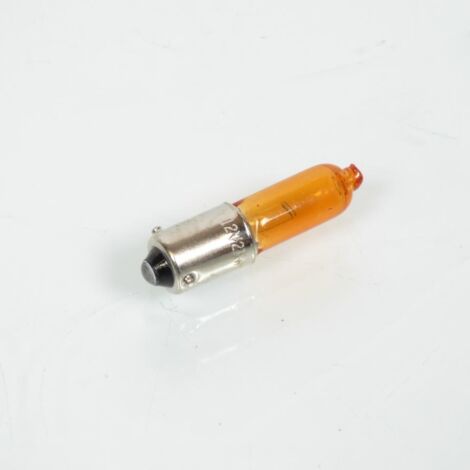 Ampoule BAX9s mini long 12V 21W lampe de clignotant orange pour