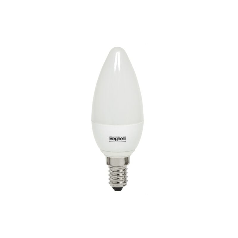 Ampoule Beghelli Ecoled led olive opale 3,5W E14 lumiA re froide