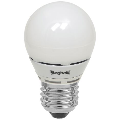 Ampoule Beghelli Ecoled LED SphA re Mat 6W E27 LumiA re Blanc Chaud