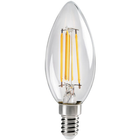 Ampoule bougie LED filament E14 4,5W 2700K 470lm Kanlux
