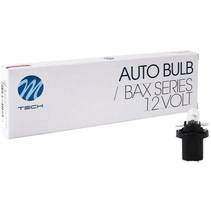 Ampoule Bx 8.5d 1.2w Culot Noir 12v boite De 10 - Noir