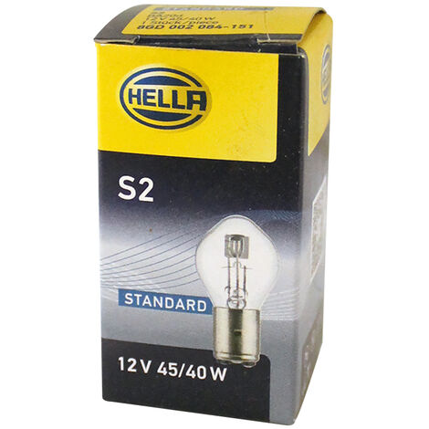 AMPOULE CE12V 45/40W CULOT BA20d - BUISARD - 725096