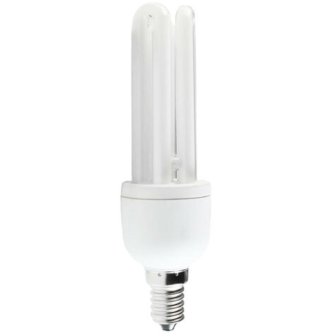 Ampoule CFL à économie d'énergie Mini 3U E14 15W 900lm 2700K 7hSevenOn - 0