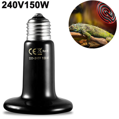 Ampoule chauffante en céramique infrarouge pour reptiles