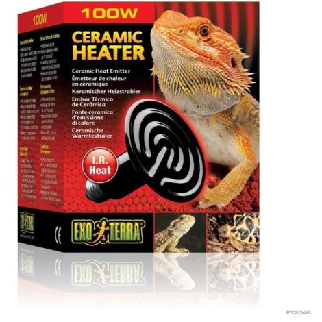 Ampoule chauffante pour terrarium en céramique - EXO TERRA - Chauffage céramique - Chaleur infrarouge - 60 W