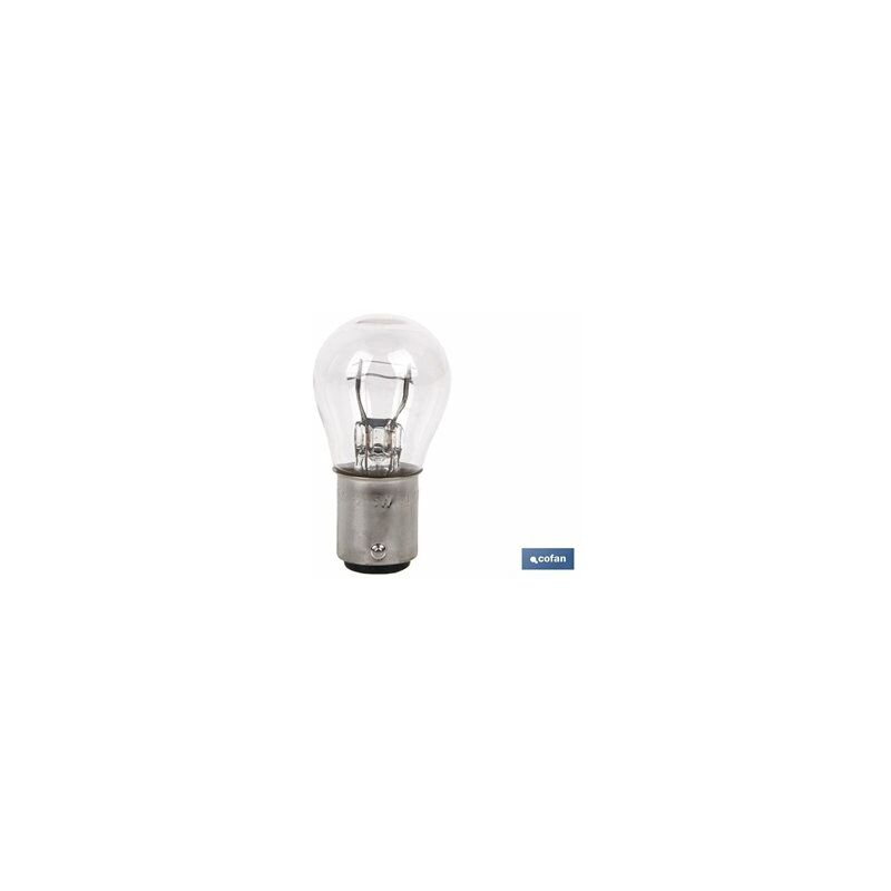 Lampe Cofan 2 pôles p21/5w (bay15d) 12v