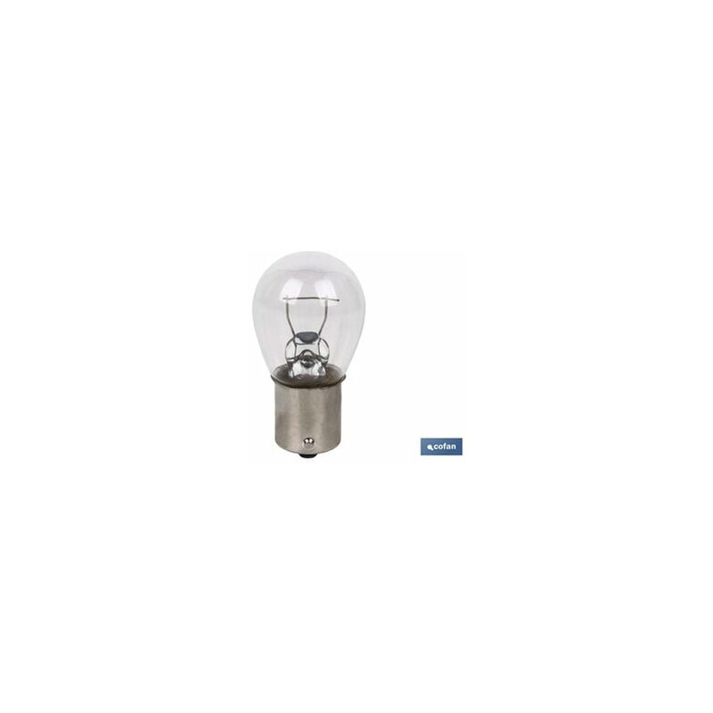 Lampe Cofan p21w (bau15s) 12v (décentrée)