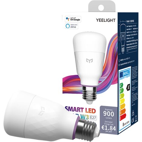 Yeelight – ampoule LED intelligente W3, lampe d'ambiance blanche