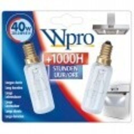 AMPOULE CYLINDRIQUE 40 W - 230 V POUR HOTTE FABER ROBLIN