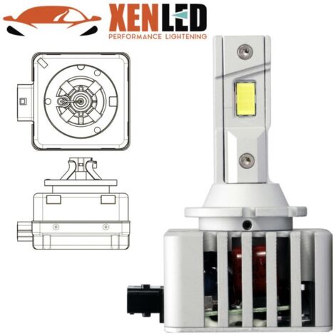 Ampoule D1S de conversion LED Plug&Play 5700Lms - V18 - 35W - Pk32D-2 - CANBUS 90%