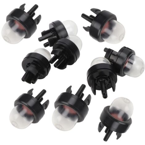 Ampoule d'am amorçage en plastique – 10 pièces – compatible Walbro Poulan Ppb100e Ppb150e Ppb200 Ppb200e
