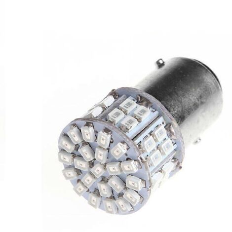 Ampoule de clignotant de voiture 1157 BAY15D 50 SMD 1206 LED, feu stop/arrière