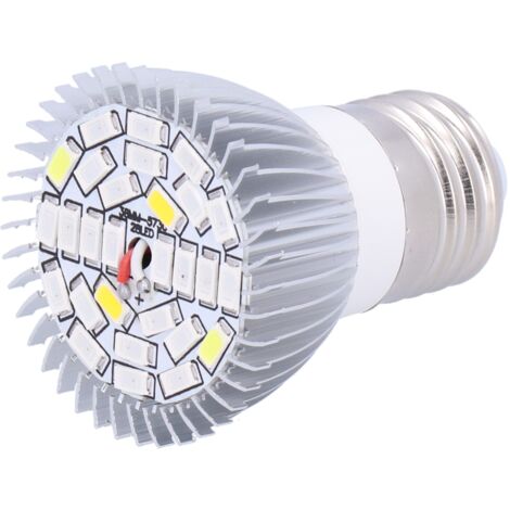 Ampoule de Croissance Plantes, Lampe Horticole Plein Spectre pour Serre, Jardin Intérieur et Hydroponie 85V-265V