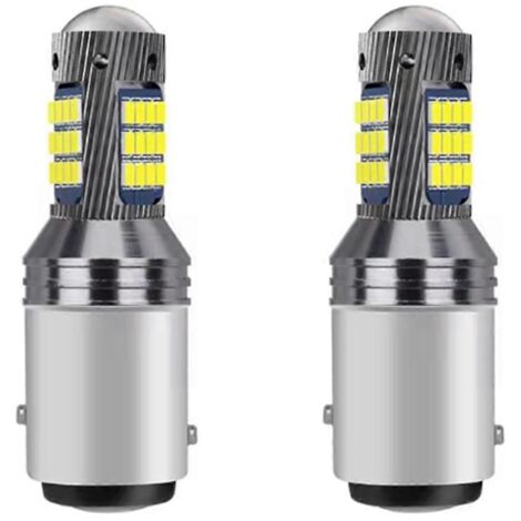 Ampoule de feu arrière 12V pour voiture, feu stop, clignotant, feu antibrouillard arrière--