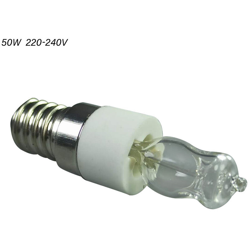 Ampoule de four Lampe halogène résistante aux hautes températures Ampoule pour séchoir à micro-ondes 110V/220V 50W