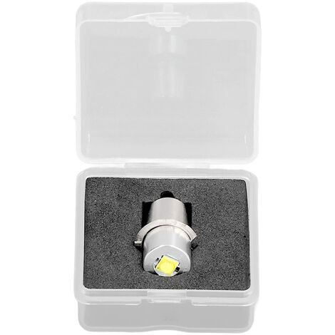 Ampoule de Lampe de Poche LED, 4,5 V 3 W Pièce de Rechange Kit de Conversion LED Ampoule Haute Luminosité Lumière Blanche Longue Durée de Vie Ampoule de Rechange pour Lampe Torche MagLit